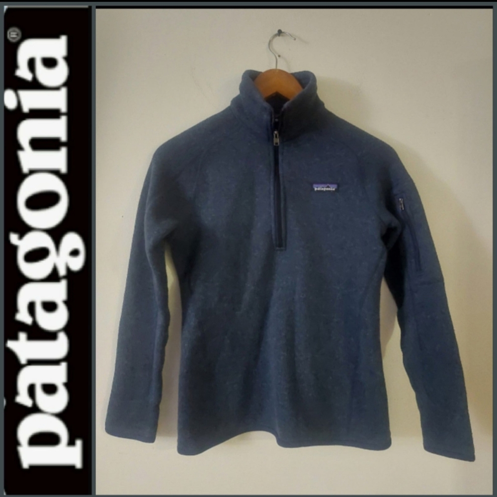 PATAGONIA WOMENS BETTER SWEATER 1/4 ZIP FLEECE